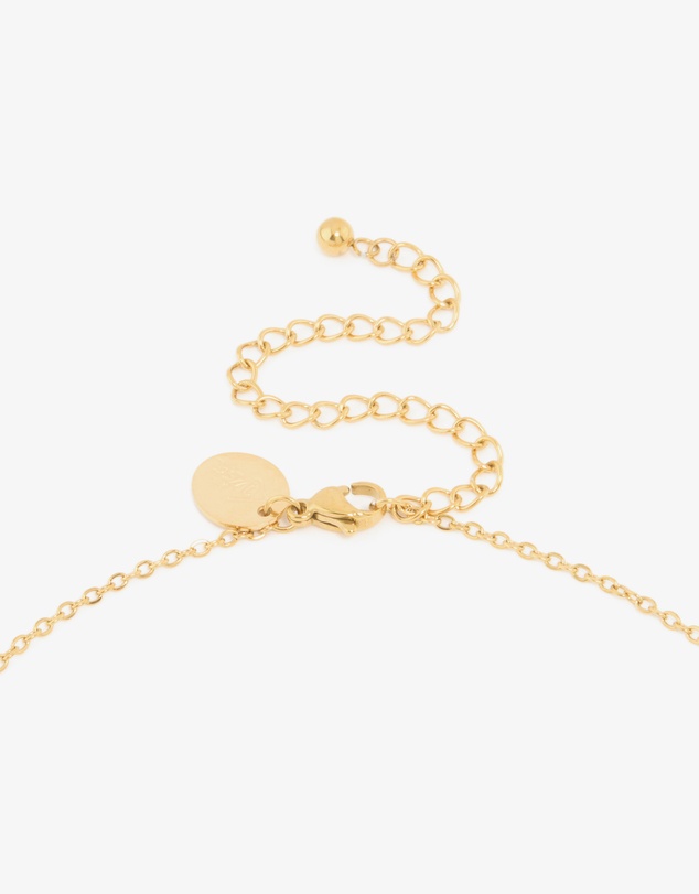 Lovisa - Waterproof Gold Plated Stainless Steel Large Bubble Letter E Necklace