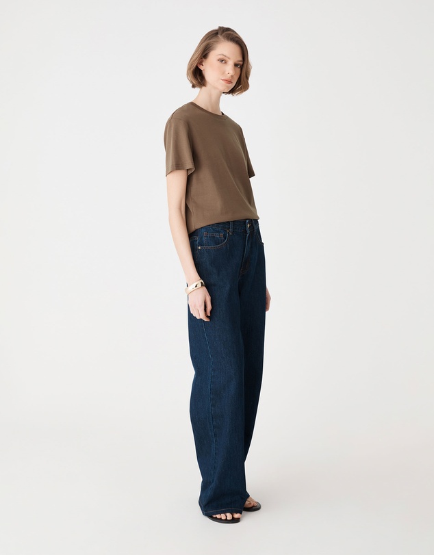 Forcast - May Relaxed Cotton T-shirt