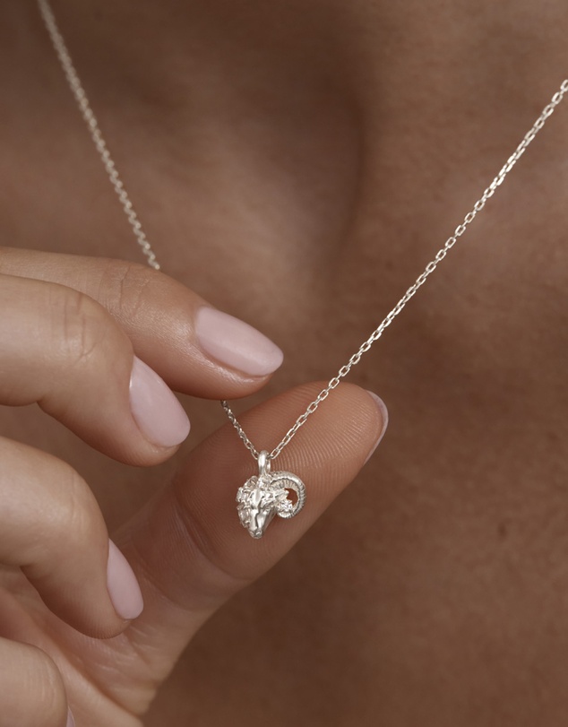 By Charlotte - You Are Magic Zodiac Necklace Aries