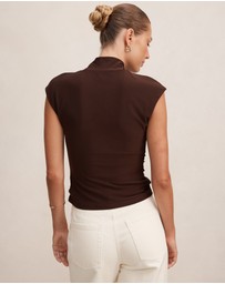 Forever New - Trinity Twist High Neck Top