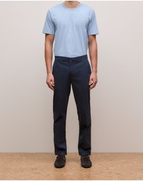 Trenery - Tailored Cuff Detail Pant in Navy