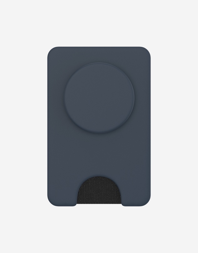 PopSockets - PopWallet+ MagSafe Softgoods Phone Wallet Card Holder+ Magnetic Adapter Ring