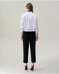 IDA+S - Lilah Linen Button Down Top