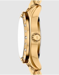 Michael Kors - Lexington Gold Tone Analogue Watch