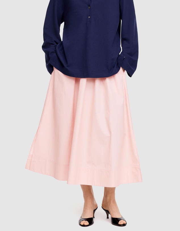 ARKET - Midi Cotton Skirt