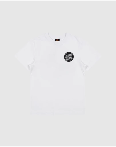 Santa Cruz - Reverse Dot Mono Tee - Teens