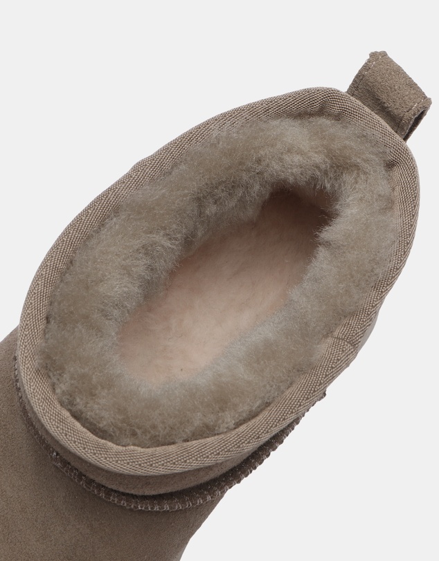 EVERAU - Australian Shepherd Ugg Thick Bottom Ronnie Cow Suede Upper UGG Boots