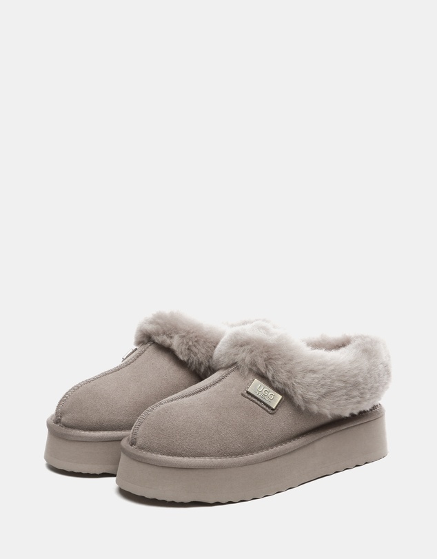 EVERAU - EverAU Ugg Gabri Cow Suede Upper House Shoes
