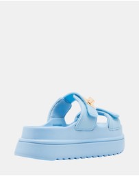 Steve Madden - Bigschmona-J Light Blue Sandals