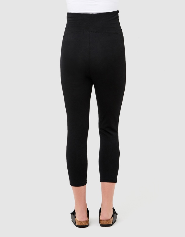 Ripe Maternity - Organic Over Bump 3/4 Legging