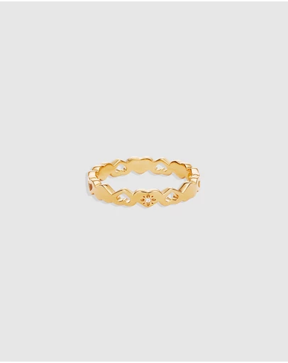 By Charlotte - Connected Hearts Ring