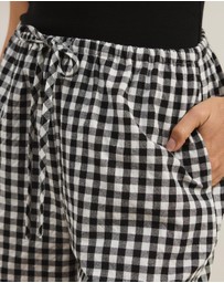 Atmos&Here - Lydia Gingham Shorts