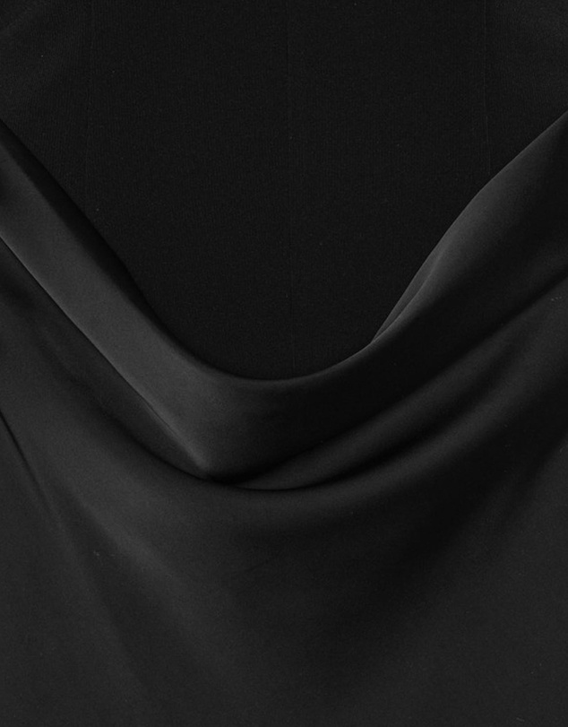 ROTATE - Capsleeve Draped Maxi Dress