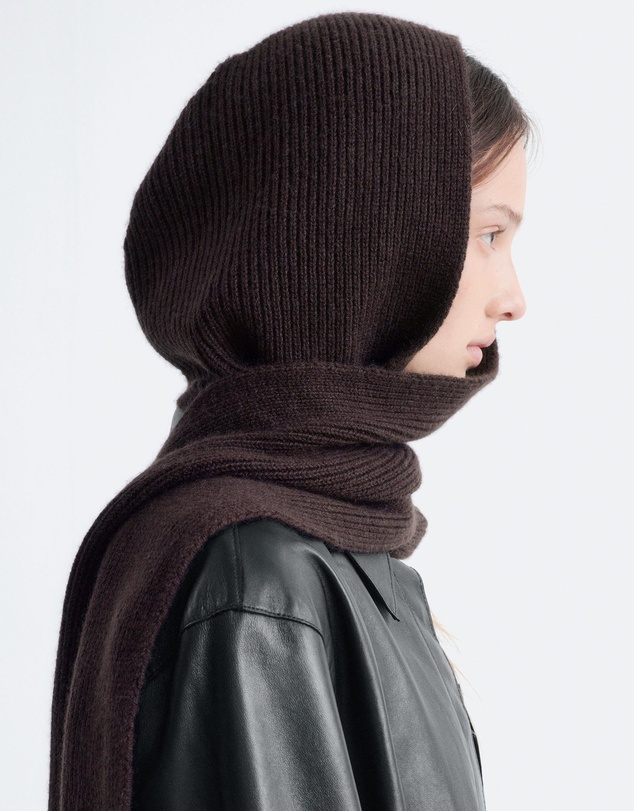 & Other Stories - Hooded Wool Scarf