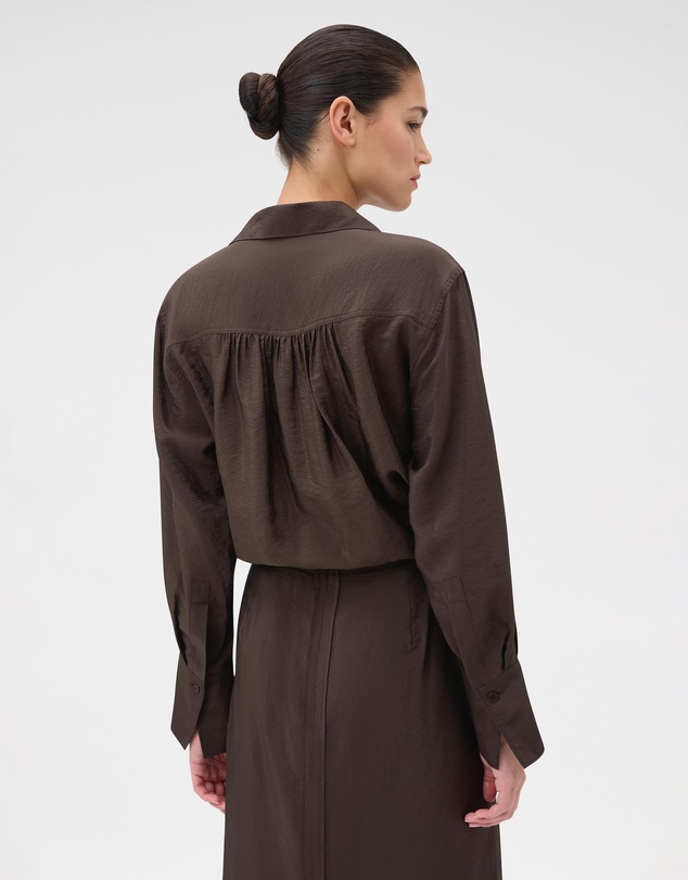 Oroton - Half Placket Zip Shirt