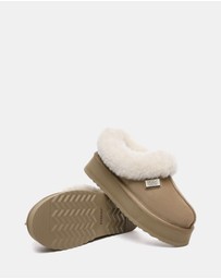 EVERAU - EverAU Ugg Gabri Cow Suede Upper House Shoes