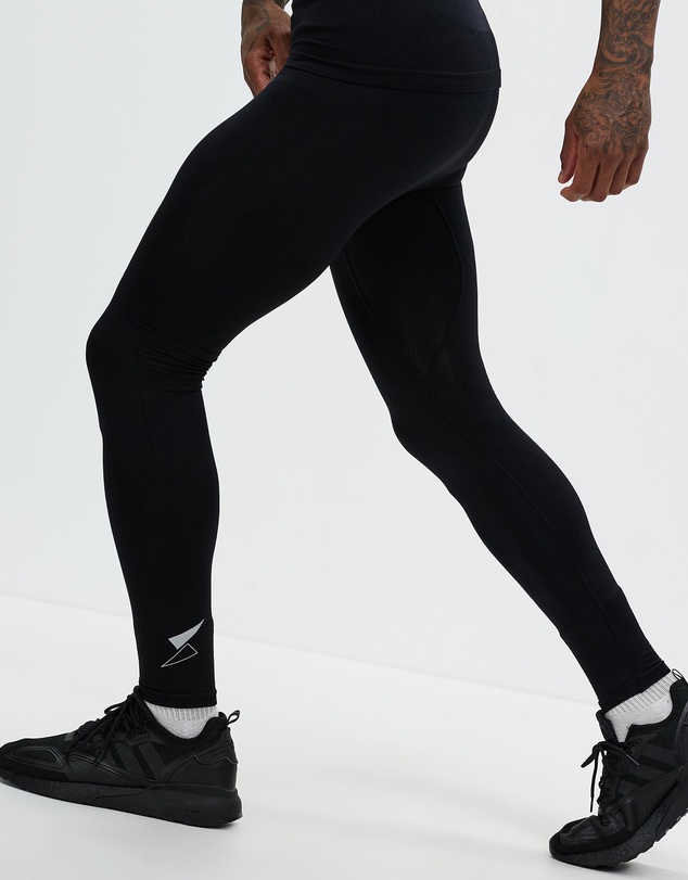 Supacore - Seamless Body Mapped Recovery Compression Leggings - Men's