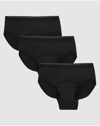 Love Luna - 3 Pack Women's Light Bladder Leakage Full Brief