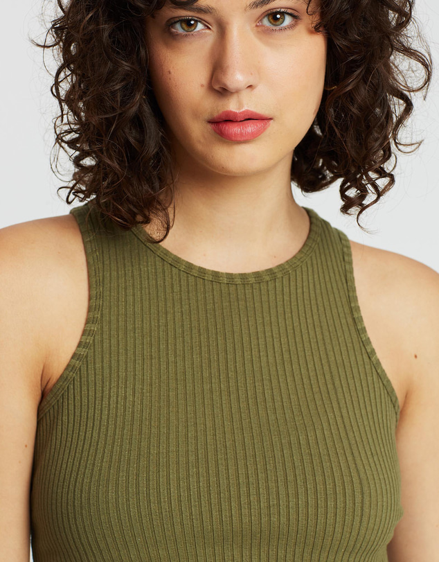 Nobody Denim - Luxe Rib Cutaway Tank