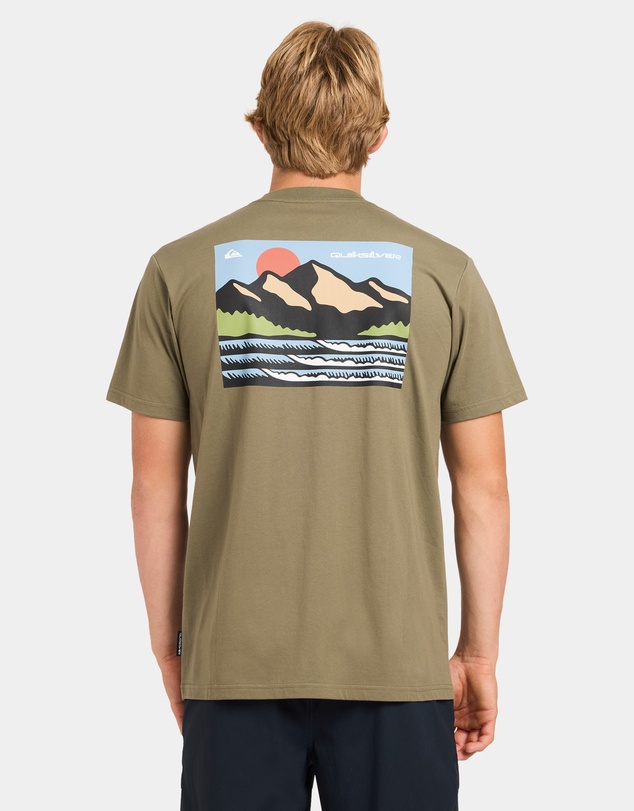Quiksilver - Mens Hidden Peak T-Shirt