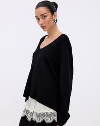Minima Esenciales - Soren Wool Cashmere Blend Jumper