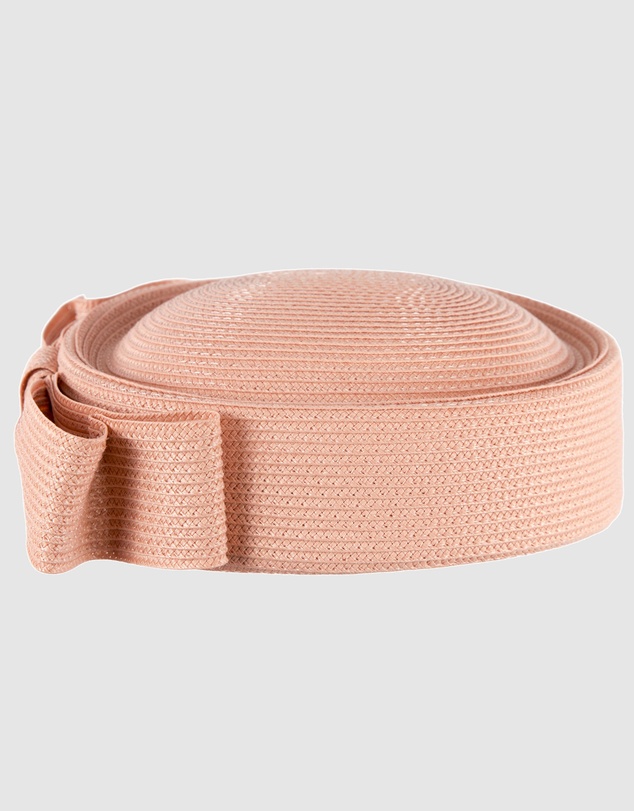Max Alexander - Coral Braid Pillbox Hat