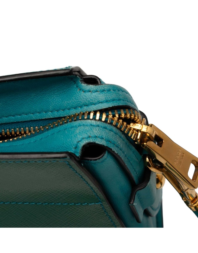 Pre-Loved by Azura Reborn - Pre-Loved Bicolor Saffiano Vernice Esplanade Crossbody