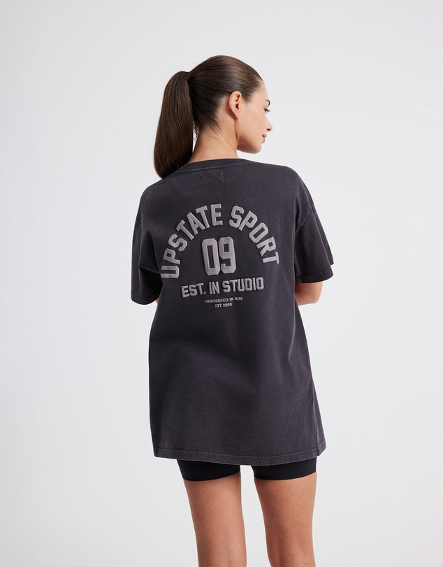 Upstate - Thrive Tee - Washed Black