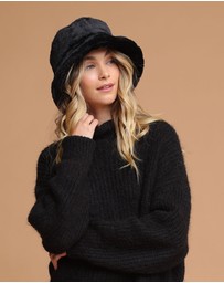 Morgan & Taylor - Carla Faux Fur Bucket Hat
