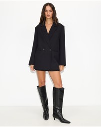 Dazie - Dune Belted Blazer