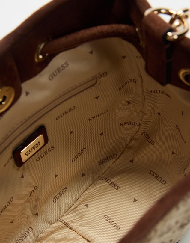 GUESS - Samantha Mini Drawstring Bucket Bag