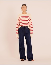 AERE - Rilla Denim Twill Pants