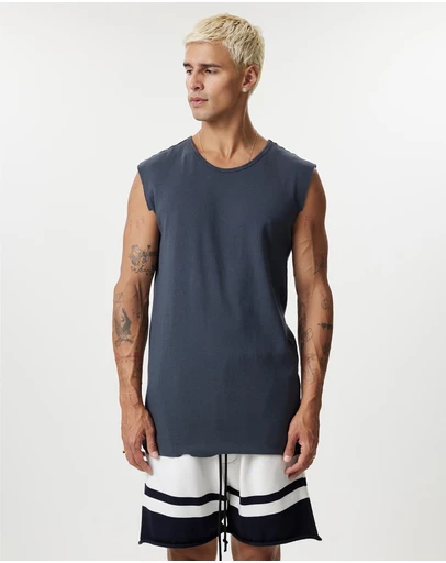 Surrounded By Ghosts - The Jarosite Slim Rib Knit Muscle T-Shirt