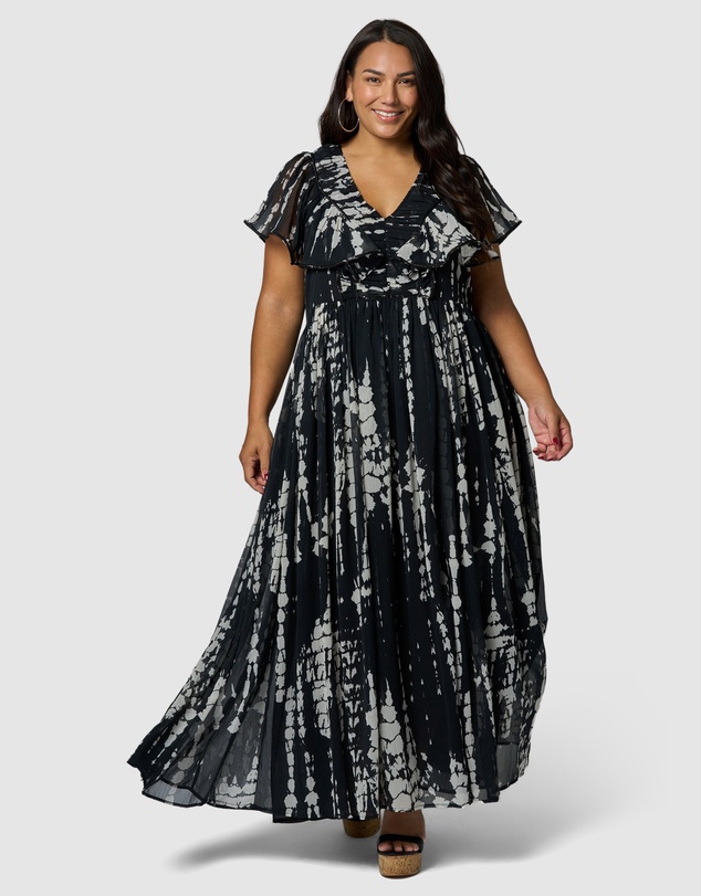 The Poetic Gypsy - Woven Stars Maxi Dress