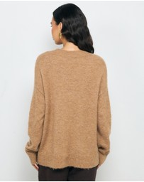 AERE - Jori Wool Blend Oversized Knit Jumper