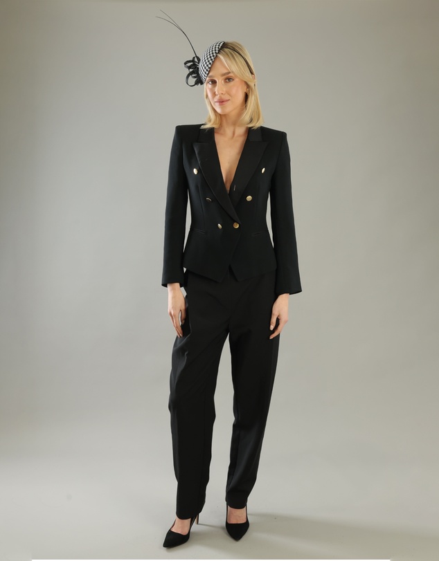 Morgan & Taylor - Danica Fascinator in Black