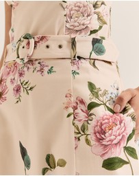 Review - Sunset Rose Midi Skirt