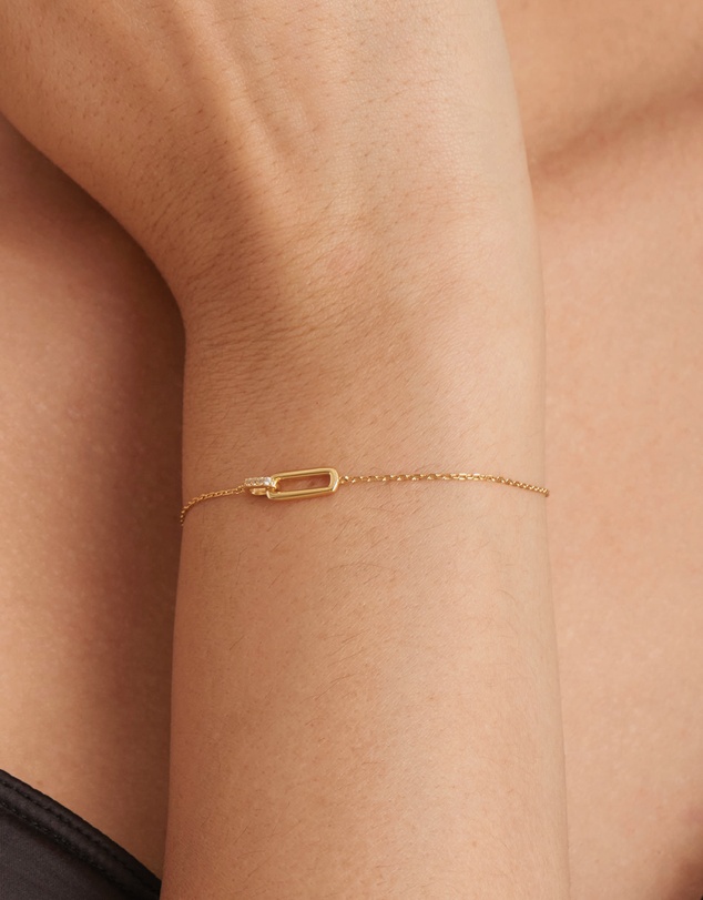 Ania Haie - Glam Interlock Bracelet