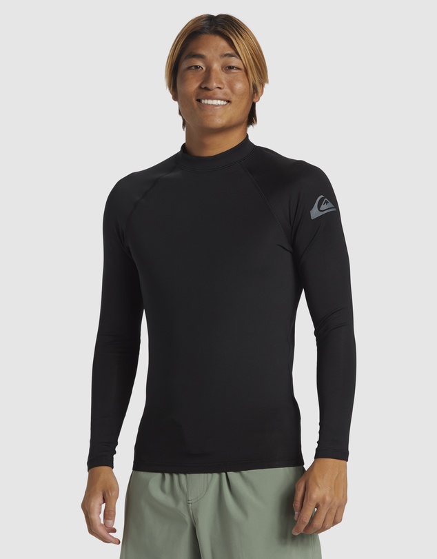Quiksilver - Mens Everyday Heat Long Sleeve UPF 50 Surf T-Shirt
