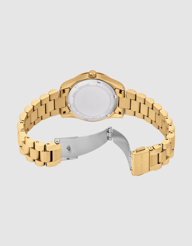 Michael Kors - Lexington Gold Tone Analogue Watch