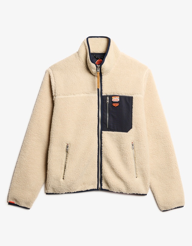 Superdry - Vintage Retro Full Zip Fleece