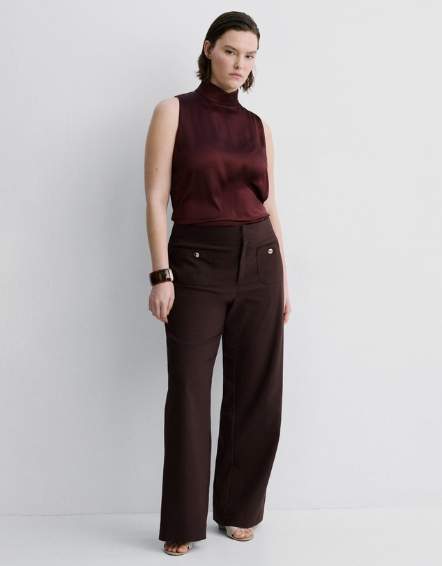 M.N.G - Button Trousers