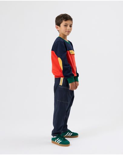 Red, Yellow & Navy