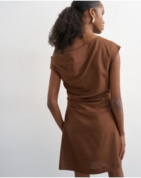 TOPSHOP - Cari Off Shoulder Mini Dress