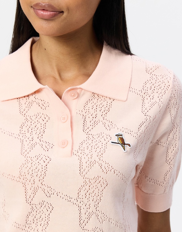 Walker Golf Things - Pointelle Knitted Polo