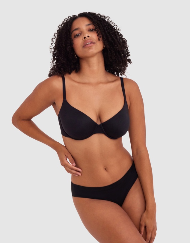 Bras N Things - Body Bliss Brazilian Knicker - Black
