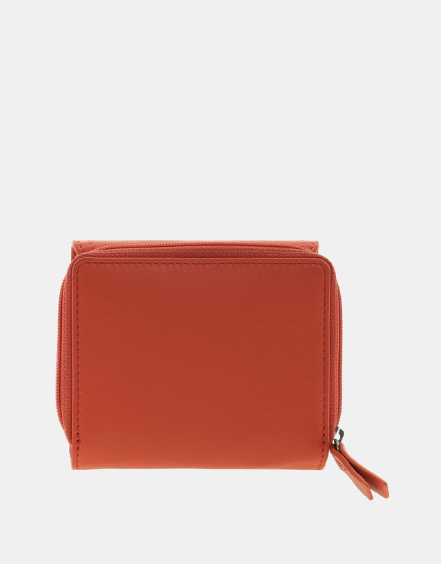 Pierre Cardin - Pierre Cardin Ladies Leather Tri-Fold Tab Wallet