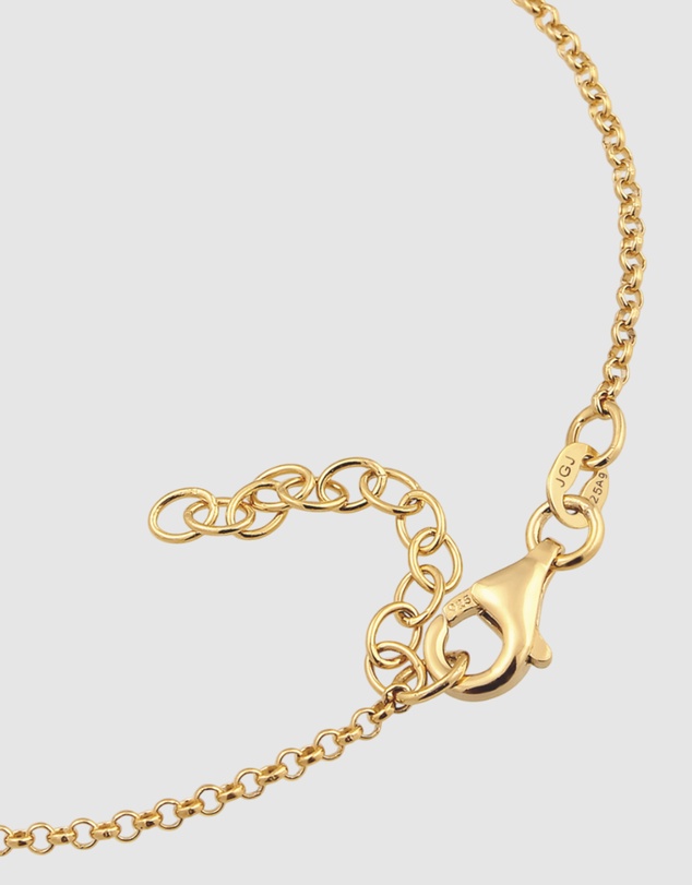 Elli Jewelry - Bracelet Women Infinity White Crystals 925 Sterling Silver Gold Plated
