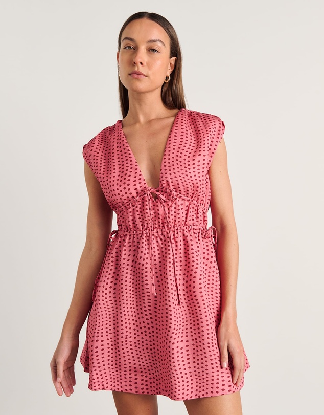 Jag - Ania Tie Mini Dress