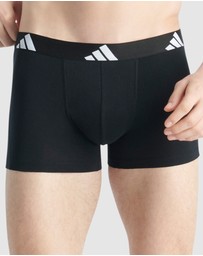 adidas Sportswear - 2 Pack Active Flex Cotton Trunk Underwear